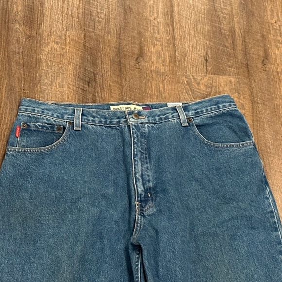 Bungle Boy Denim Jeans Mens 40x30 Regular Fit Straight Leg 5-Pocket Medium Wash - Picture 7 of 10